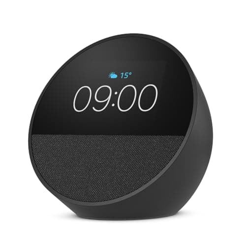 Amazon Echo Spot 2024 smart alarm clock with display