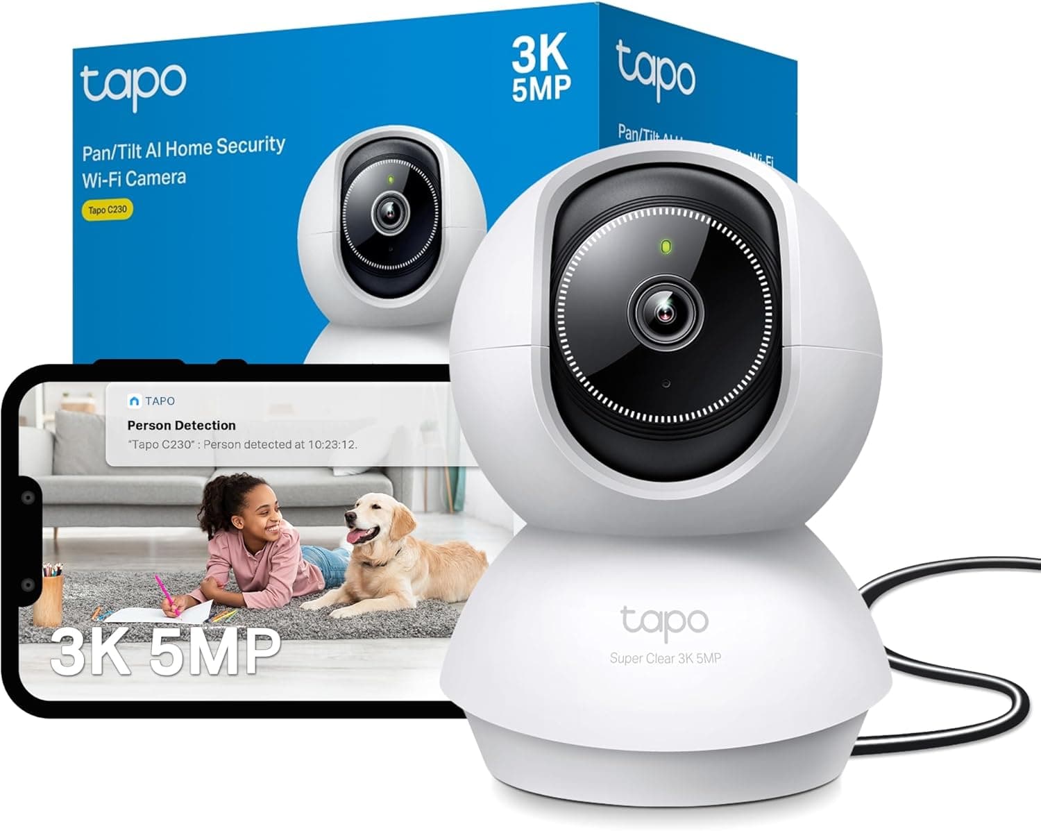 Tapo C230 Smart Camera Review: 5MP AI Detection on a Budget