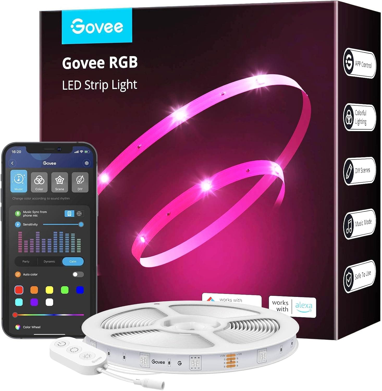 Govee Smart LED Strip Lights Review UK 2026 β Affordable Ambiance for Every Room